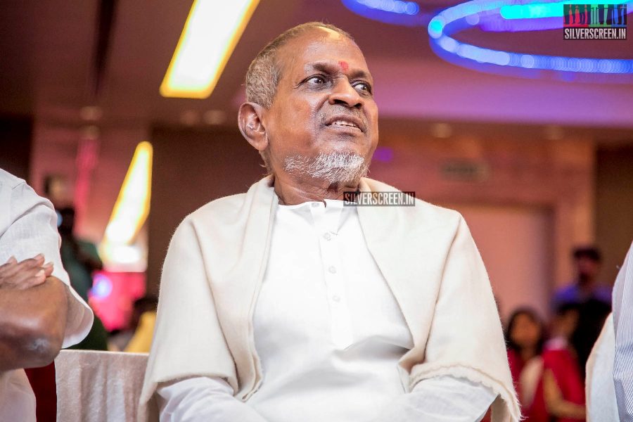 Ilaiyaraaja Presents 'Kaliyuga Karnan' Award to Kalaimamani Abirami Ramanathan