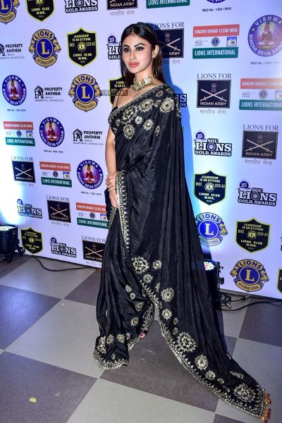 Mouni Roy At The 'Lions Gold Awards 2019'