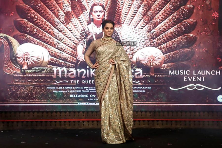 Kangana Ranaut At The 'Manikarnika–The Queen Of Jhansi' Song Launch