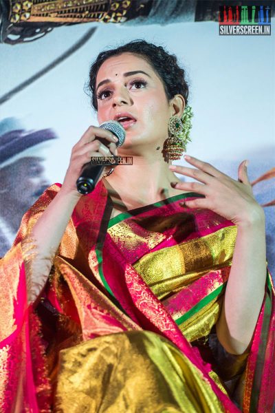 Kangana Ranaut At The Manikarnika – The Queen Of Jhansi Tamil Trailer Launch
