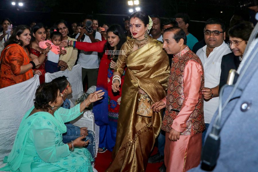 Rekha At The 'Marathi Taraka' Event In Mumbai