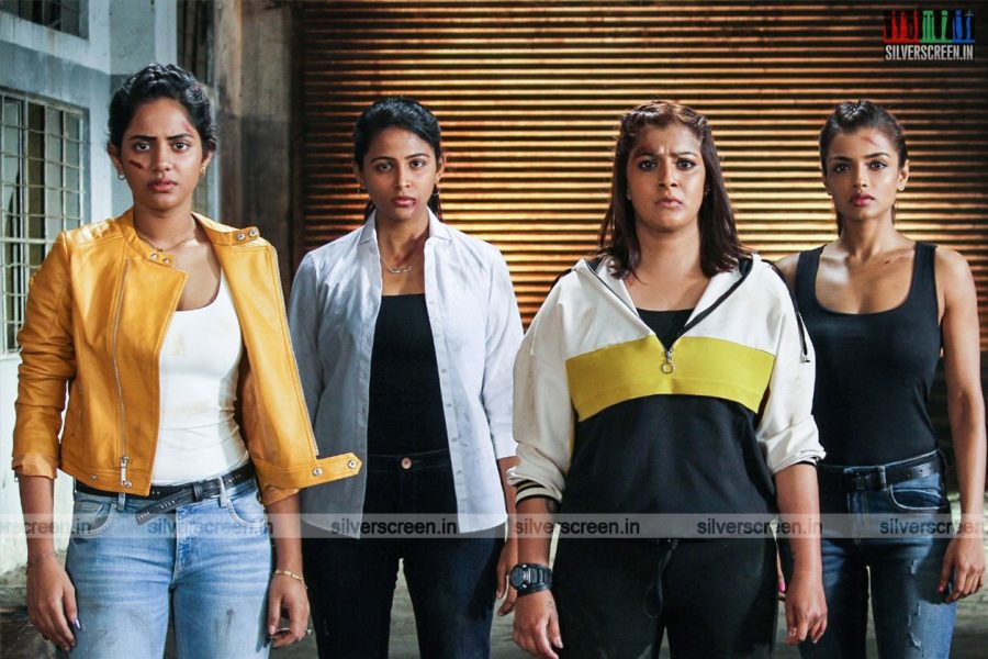 Kannitheevu Movie Stills Starring Varalaxmi Sarathkumar, Aishwarya Dutta, Ashna Zaveri