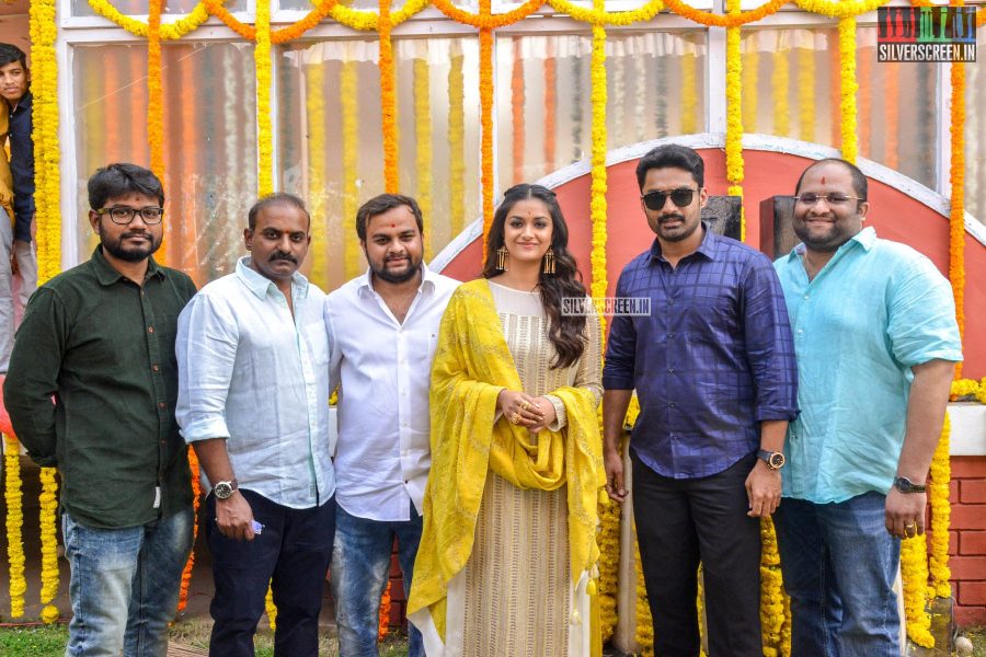 Keerthy Suresh At A Movie Launch