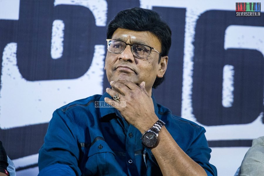 K Bhagyaraj At The 'Miga Miga Avasaram' Trailer Launch