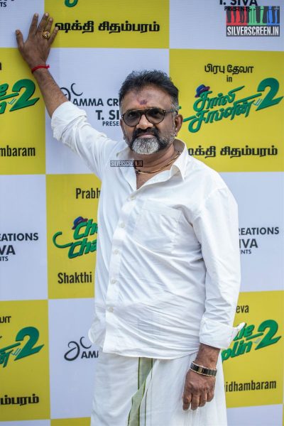 T Siva At The 'Charlie Chaplin 2' Press Meet