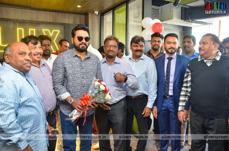 R Sarathkumar At The Launch Of A Fitness Studio In Chennai