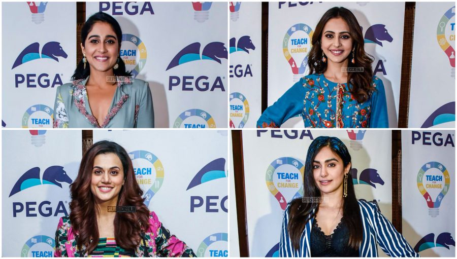 Rakul Preet Singh At The 'Teach For Change' Charity Event