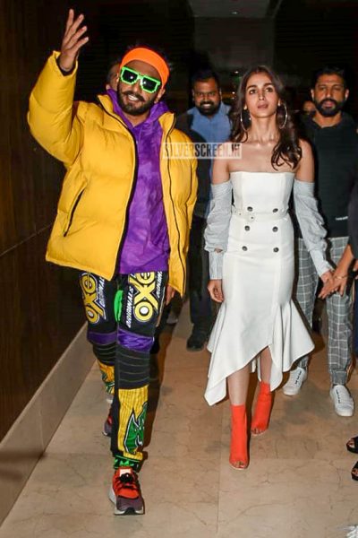 Ranveer Singh, Alia Bhatt At The 'Gully Boy' Trailer Launch