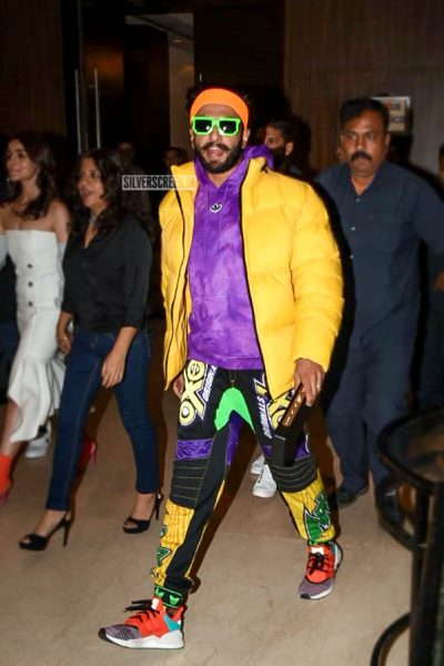 Ranveer Singh At The 'Gully Boy' Trailer Launch