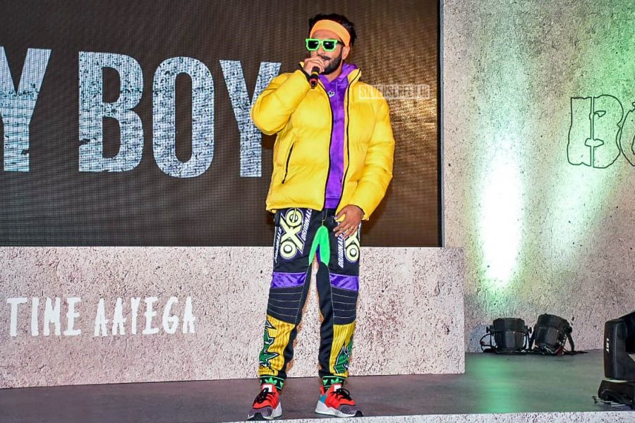 Ranveer Singh At The 'Gully Boy' Trailer Launch