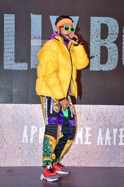 Ranveer Singh At The 'Gully Boy' Trailer Launch