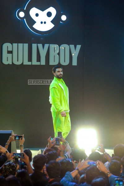 Ranveer Singh At The 'Gully Boy' Audio Launch