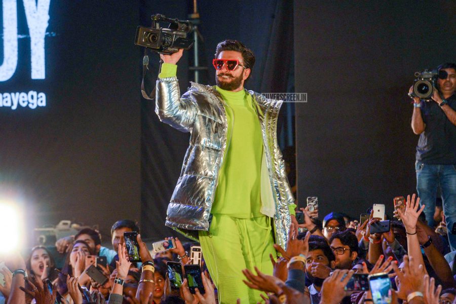 Ranveer Singh At The 'Gully Boy' Audio Launch