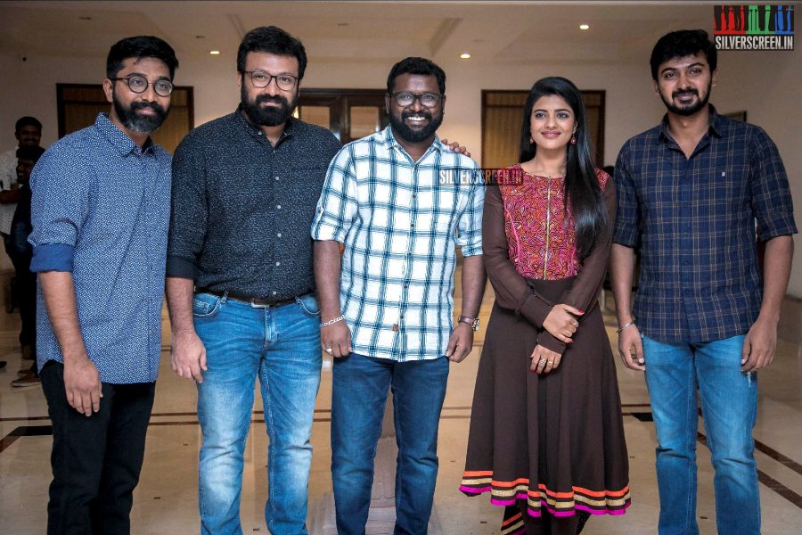 Arunraja Kamaraj, Aishwarya Rajesh At The 'Kanaa' Success Meet