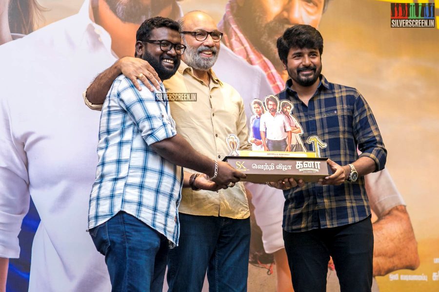 Arunraja Kamaraj, Sivakarthikeyan, Sathyaraj At The 'Kanaa' Success Meet