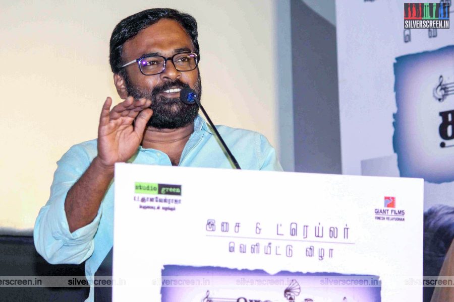 Karu Pazhaniappan At The 'Mehandi Circus' Audio Launch