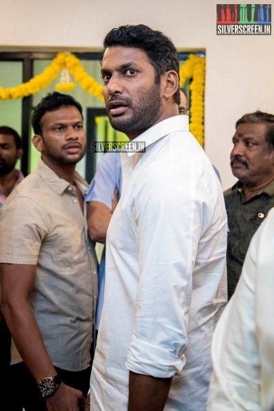 Vishal At The Launch Of TFPC Microplex's - Mastering Unit