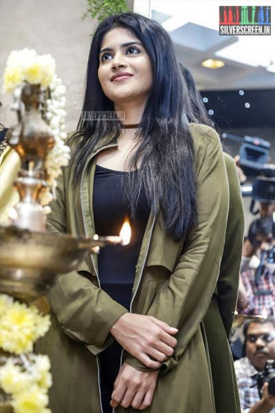 Megha Akash At The Launch Of A Luxury Style Bar In Chennai