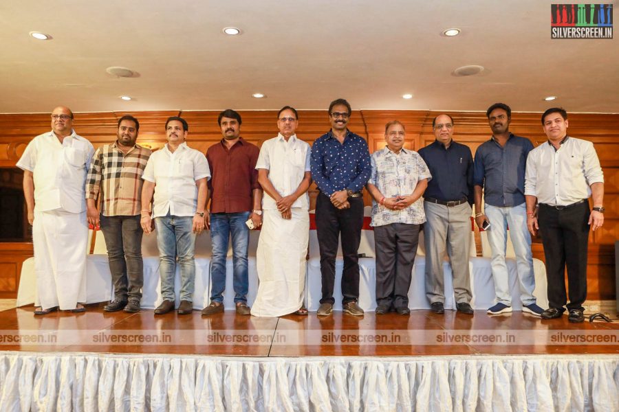 Abinesh Elangovan, Arun Pandian And Others At The Launch Of South Indian Film Financiers Association