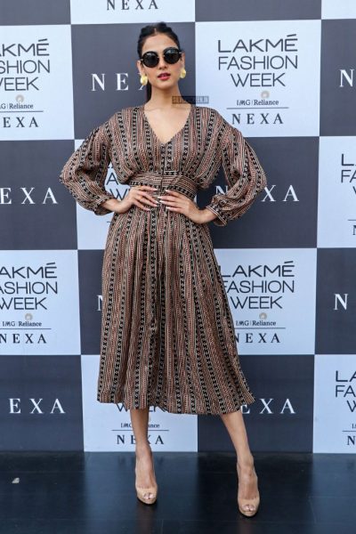 Sonal Chauhan At Lakme Fashion Week Summer/Resort 2019 – Day 5