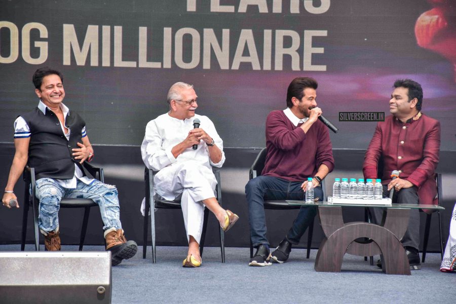 Anil Kapoor, AR Rahman At The '10 Years Of Slumdog Millionaire' Event