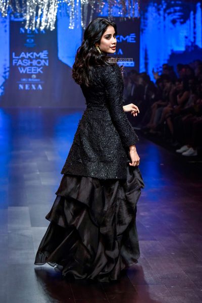 Jhanvi Kapoor Walks The Ramp For Raghvendra Rathore Lakme Fashion Week Summer/ Resort 2019