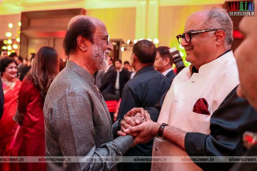 Boney Kapoor At Vishagan-Soundarya Wedding