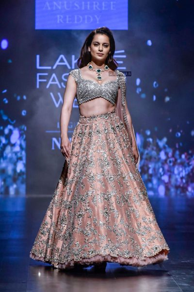 Kangana Ranaut Walks The Ramp For Anushree Reddy At Lakme Fashion Week Summer/ Resort 2019