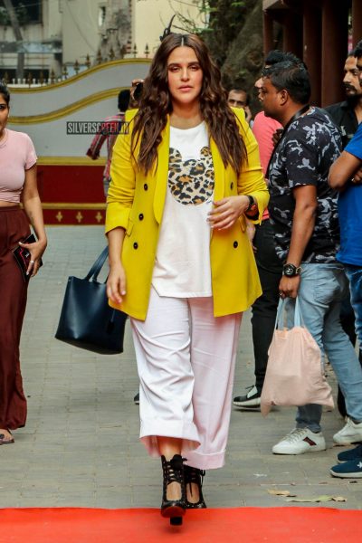 Neha Dhupia On The Sets Of Vogue BFFs Show