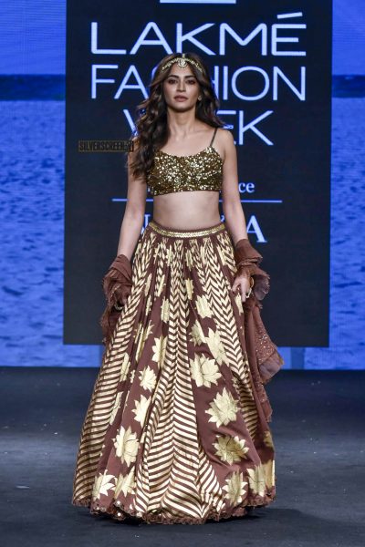 Kriti Kharbanda Walks The Ramp For Sukriti Aakriti At Lakme Fashion Week Summer/Resort 2019