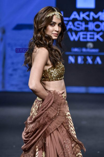 Kriti Kharbanda Walks The Ramp For Sukriti Aakriti At Lakme Fashion Week Summer/Resort 2019