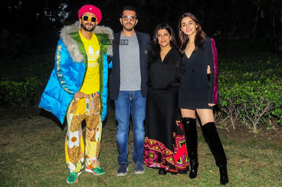 Ranveer Singh And Alia Bhatt Promote 'Gully Boy'