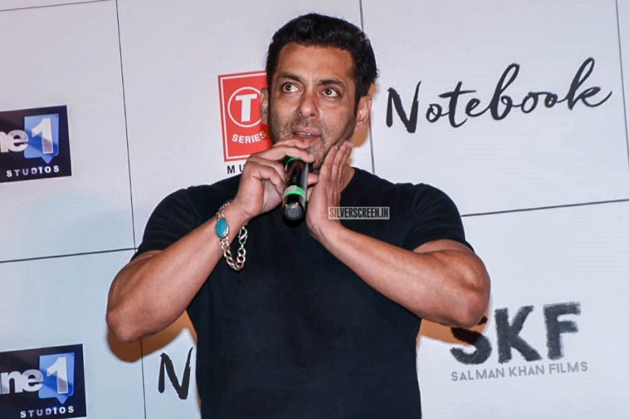 Salman Khan Promotes 'Notebook'