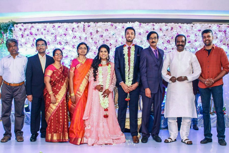 Vairamuthu At Harish-Priya Wedding Reception