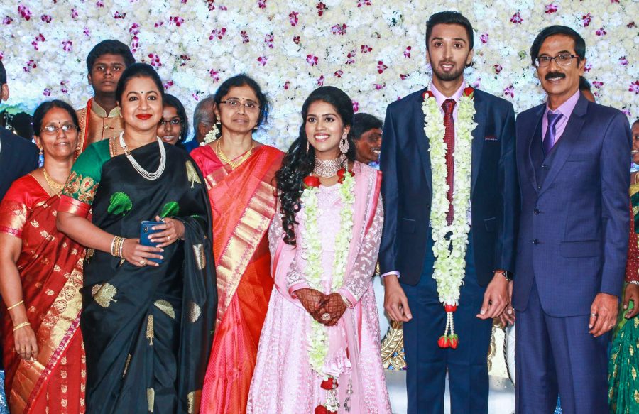 Radhika At Harish-Priya Wedding Reception