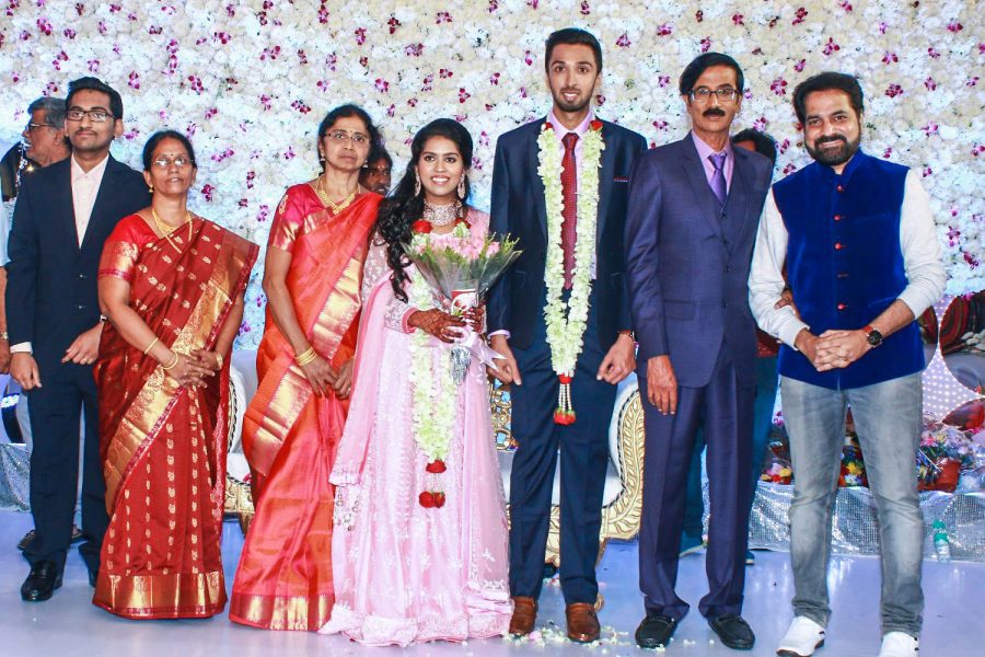 Celebrities At Harish-Priya Wedding Reception