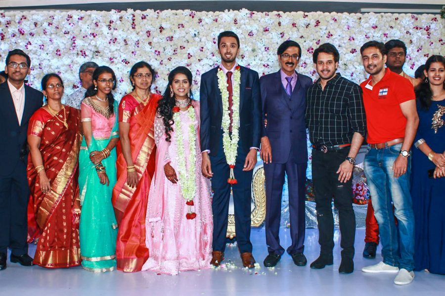 Celebrities At Harish-Priya Wedding Reception
