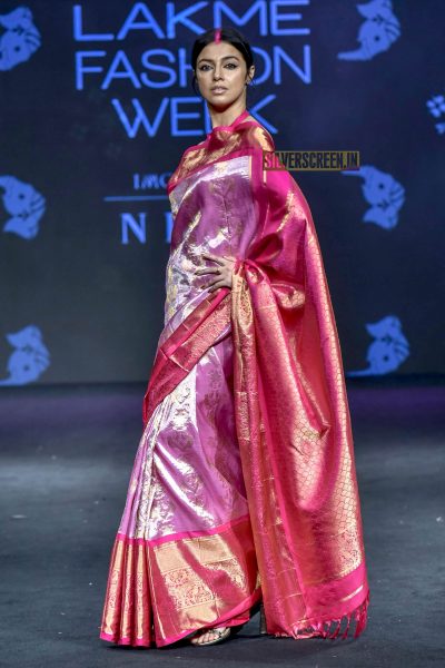 Divya Khosla Kumar  Walks The Ramp At Lakme Fashion Week Summer/ Resort 2019