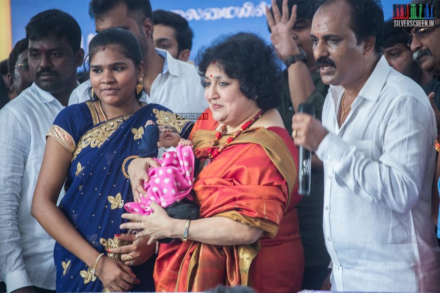 Latha Rajinikanth At The 100th Day Celebration of 'Petta'