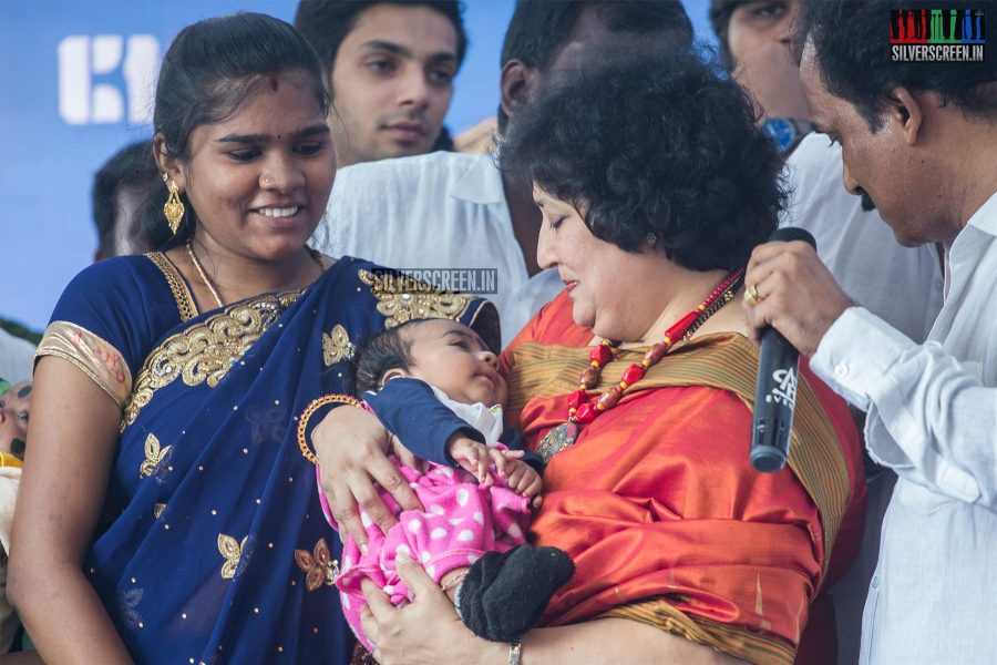 Latha Rajinikanth At The 50th Day Celebration of 'Petta'