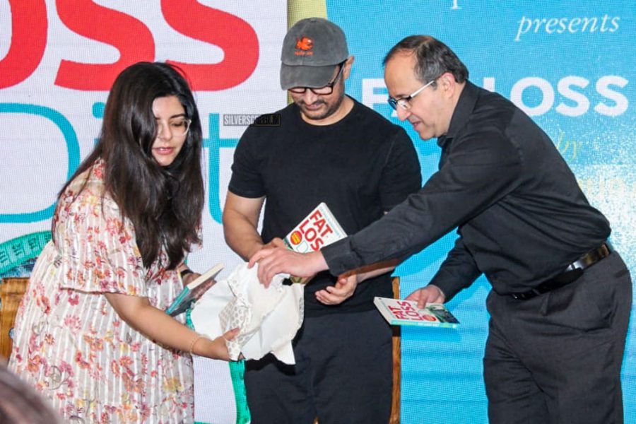 Aamir Khan At Nikhil Dhurandhar’s 'Fat-Loss Diet' Book Launch