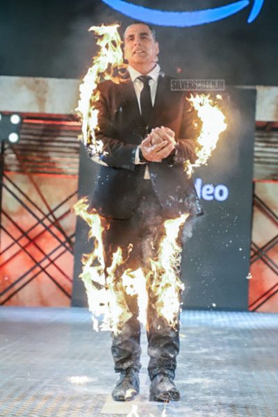 Akshay Kumar At The Launch Of Amazon Prime Original Series 'The End'