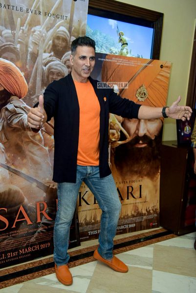 Akshay Kumar Promotes 'Kesari' In Delhi