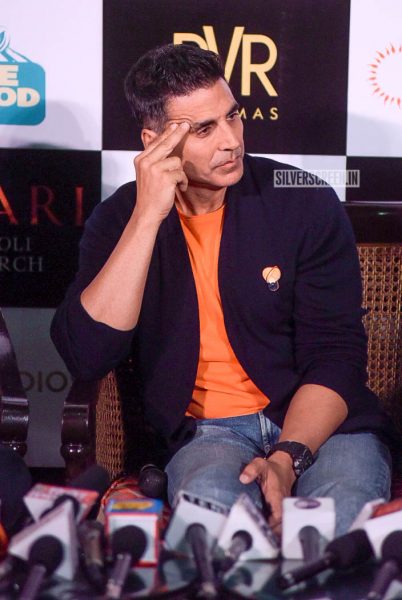 Akshay Kumar Promotes 'Kesari' In Delhi