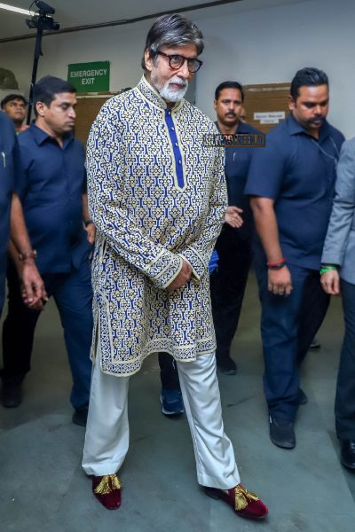 Abitabh Bachchan At Abu Jani And Sandeep Khosla’s Fashion Show
