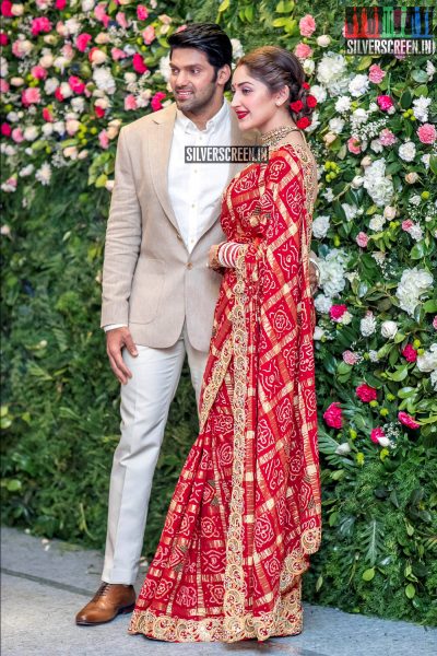 Arya And Sayyeshaa Wedding Reception Photos