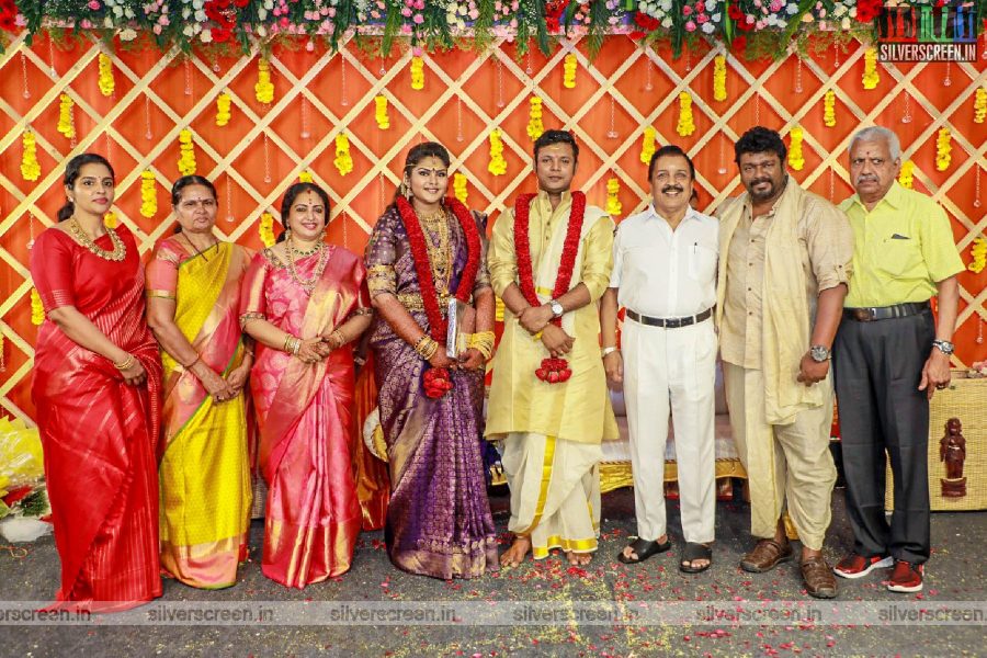 Sivakumar At Abinaya Parthiban, Naresh Karthik Wedding