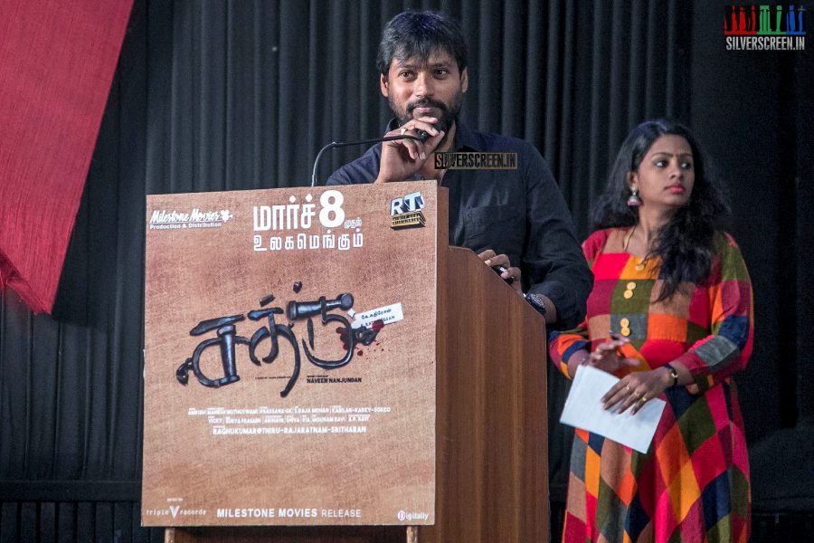 'Sathru' Press Meet Photos