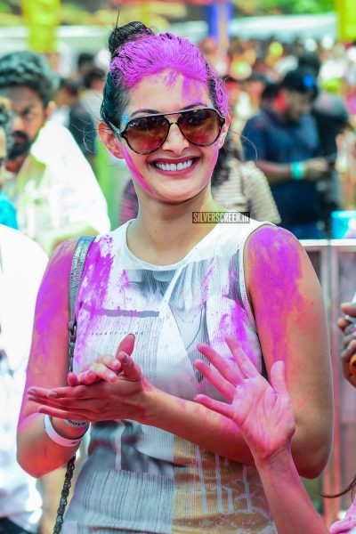 Celebrities At The 'Zoom Holi Event'