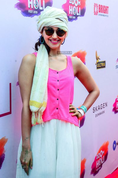 Celebrities At The 'Zoom Holi Event'
